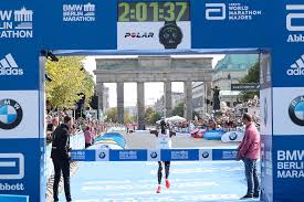 Nobody can go with him at that pace. so a keen journalist asked a pertinent question: World Record Eliud Kipchoge Marathons 2 01 39 Track Field News