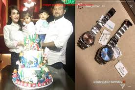 Terima kasih juga buat suami tersayang datuk paduka kaiser yang selalu menyokong saya, ujarnya. Hadiahkan Anak Jam Tangan Rolex Rm40k Eina Azman Terima Pelbagai Kritikan Malay Jaya