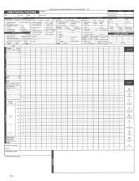 Veterinary Anesthesia Monitoring Chart Www