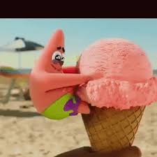 I was gonna give you this ice cream, holds out the melted ice cream cone but it melted. 2018 Mgd Patrick Star Ice Cream Videos Patrik Star