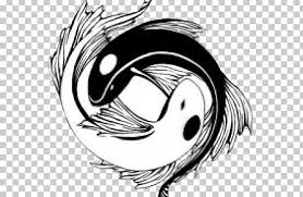 To understand it, let's break down the symbol into its two constituent parts. Pisces Koi Yin And Yang Fish Tattoo Png Clipart Aries Astrology Black And White Cancer Drawing