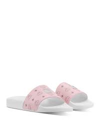 Also set sale alerts and shop exclusive offers only on shopstyle uk. Mcm Rubber Visetos Slides In Pink Lyst