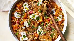 Chicken Butternut Squash And Barley Skillet Dinner This One Pot Dinner Is Simple And Satisfying Skillet Dinner Recipes Chicken And Butternut Squash Recipes