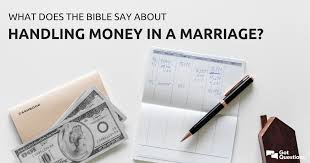 Money and marriage god's way. What Does The Bible Say About Handling Money In A Marriage Gotquestions Org