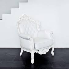 fauteuil capitonne imitation cuir blanc barocco maisons du monde armchair white armchair interior design