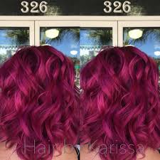 Mermaid Hair Pink Hair Magenta Hair Kenra Color Kenra Creatives Anything But Ordinary Funky Hair Curly Hair Magenta Hair Hair Styles Magenta Hair Colors