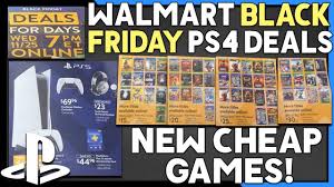 Walmart's black friday event one ad scan is eight pages long. Walmart Black Friday Playstation 4 Deals Cheaper Than Retail Price Buy Clothing Accessories And Lifestyle Products For Women Men