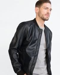 Faux Leather Bomber Jacket Faux Leather Bomber Jacket Bomber Jacket Mens Bomber