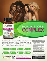 Aids hair growth is horsetail good for hair growth? Hair Skin Nails Complex Bamboo Extract