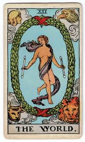 It is always a lovely card to receive in a tarot card reading, even when it is in. World Tarot Card Meaning