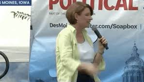 Amy klobuchar slammed republican missouri sen. Amy Klobuchar Shrug Gif By Election 2020 Find Share On Giphy