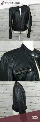 Black Diamond Pattern Faux Leather Moto Jacket Faux Leather Moto Jacket Clothes Design Faux Leather Jackets