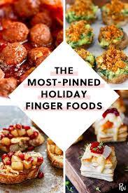 Watch how to make easy christmas party appetizers and a berry martini recipe from howdini! Holiday Entertaining The 6 Most Popular Holiday Finger Foods On Pinterest Holiday Ba In 2020 Holiday Finger Foods Christmas Recipes Appetizers Christmas Party Food