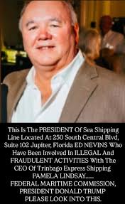 Mr Edward NEVINS AND MS. LINDSAY ARE INVOLVED IN ILLEGAL ACTIVITIES