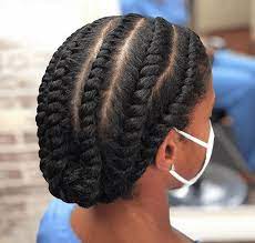 In the morning take out the flat twists and add two cornrows to the front. 40 Flat Twist Hairstyles On Natural Hair With Full Style Guide Coils And Glory