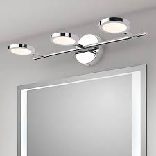 Ombre glass shades give the lighting a subtle warm quality. Led Vanity Lights 3 Lights Joosenhouse Wall Sconces Bath Light For Mirror In Home Bathroom Up Or Down Vanity Wall Lighting Fixtures 21 26 Inches Long Chrome 4000k Amazon Com
