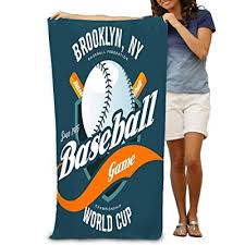 The turf field near the monument in the center of cadman plaza park. Buy Xunulyn Oversized Beach Towel Pool Towel Swim Towels For Bathroom Gym And Pool 31 In X51 In Bats Behind Baseball Ball Shield Logo Symbol Sport Club Brooklyn New York World Cup Championship Cloth Online