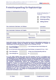 Der freistellungsauftrag ist etwas anderes als die nichtveranlagungsbescheinigung. Freistellungsauftrag Abgeltungssteuer
