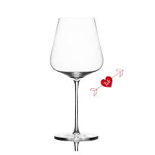 Par exemple, un verre droit. Verre Bordeaux Degustation Zalto Vessiere Cristaux