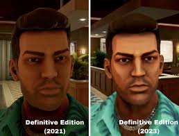 Tommy's updated face. : r/GTATrilogy