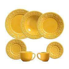 Do trivial ao clássico, cada momento é único e marcante com a porto brasil. Aparelho De Jantar Esparta Porto Brasil Ceramica Mostarda 42 Aparelhos De Jantar Utensilios De Cozinha Amarelos Porto Brasil