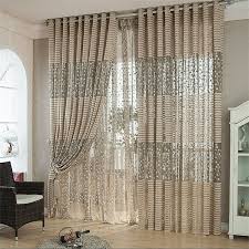 Rideaux Salon Design Moderne Kolylong 1pc Arbre Feuille Tulle Porte Fenetre Rideau Panneau Drape Cantonnieres Ec Rideaux Salon Rideaux Decoration Salon Moderne