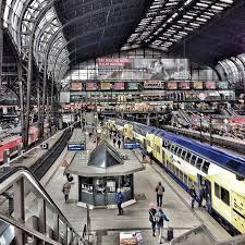 Hamburg Hauptbahnhof Model Train Scenery Railway Station Train Station