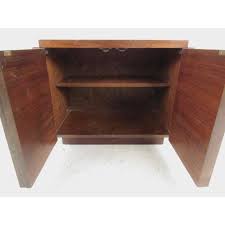 This beautiful vintage modern bedroom set includes a highboy dresser, low dresser, two night stands, and two mir. Mid Century Modern Brutalist Bedroom Set By Lane Furniture Chairish