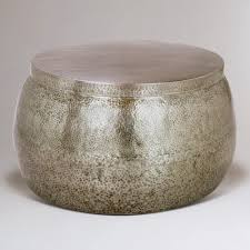 Cala hammered is a rounded coffee table made in india. Pin On Dining Living Room