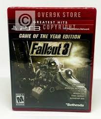 Fallout 3 Game Of The Year Edition Ps3 Brand New Factory Sealed In 2020 Hit Games Games Video Games