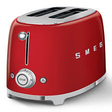 List of best household appliances in africa of 2021. Smeg Retro 950w 2 Slice Toaster Yuppiechef