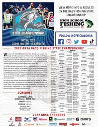 2022 GHSA Bass Fishing State Championship by Georgia High School  Association