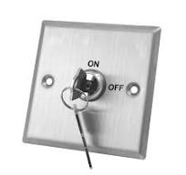 DC 12V Key Switch Lock On/Off Exit Door Lock Emergency Door ...