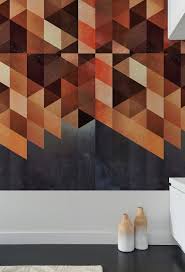 Carrelage Mural Salle De Bains Tendances Dans Le Design Gemusterte Wandfliesen Gemusterte Wand Und Grafik Wand