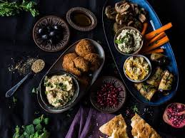 Mezze Deluxe Orientalisch Vegane Vorspeisenplatte Rezept Orientalische Rezepte Rezepte Vorspeisenplatte