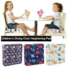 Things to keep in mind. Kids High Chair Portable Booster Seat Cushion Dining Chair Heightening Seat Cushion Student Adjustable Dinosaur Printing Aliexpress