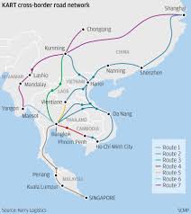 This map was created by a user. Cross Border Services From To Thailand Siam Shipping
