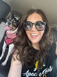 Morgan enjoying her day at Paws