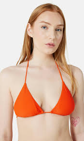 JUNKYARD Triangle Swim Top Red