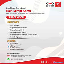 Daftar isi hide 21 daftar perusahaan bumn yang buka lowongan kerja 2021 4. Lowongan Kerja Cun Motor Nganjuk Februari 2021