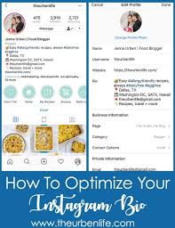 How To Optimize Your Instagram Bio B L O G G E R B Y T E S Instagram Bio Blogging Basics Blog Resources