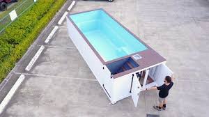 Shipping Container Swimming Aquarium Pool 20ft Or 40ft Catalog Ebay Container Pool Shipping Container Pool Shipping Container Swimming Pool
