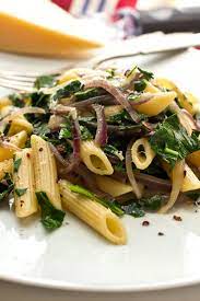 Pasta With Collard Greens And Onions Recipe Recipe Onion Recipes Greens Recipe Collard Greens Recipe