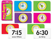 Telling Time Pocket Flash Cards at Lakeshore Learning