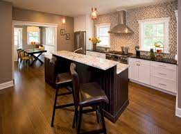 To use, simply plug into an outlet, fill lower basin with water, and watch as the interior pump creates a lovely water flow. Two Tier Kitchen Island Houzz