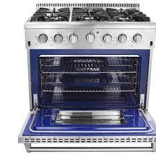 Professional 36 5 2 Cu Ft Freestanding Gas Range 36 Inch Gas Range Range Cooker Gas Range