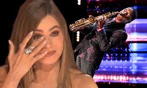 America's Got Talent: Sofia Vergara cries as bullied saxophone player Avery  Dixon gets Golden Buzzer