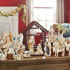 Try checking your spelling or use more general terms. First Blessing Nativity Teal Camel Figurine Lenox Corporation