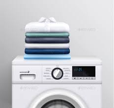 Appearance widely varies across platforms but generally depicted as woven from wicker with one or more handles. Washing Machine Graphics Designs Templates From Graphicriver