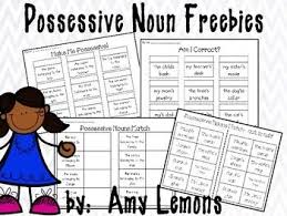 The possessive pronouns come before or after the noun of possession and make the sentence easier and shorter to say or read. 21 1st Grade Possessive Nouns Ideas Possessive Nouns Possessives Nouns